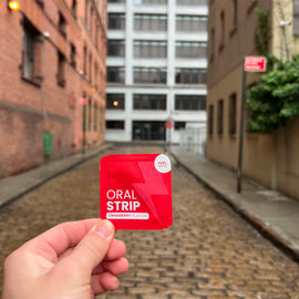 locked in energy supplement person holding in brooklyn new york