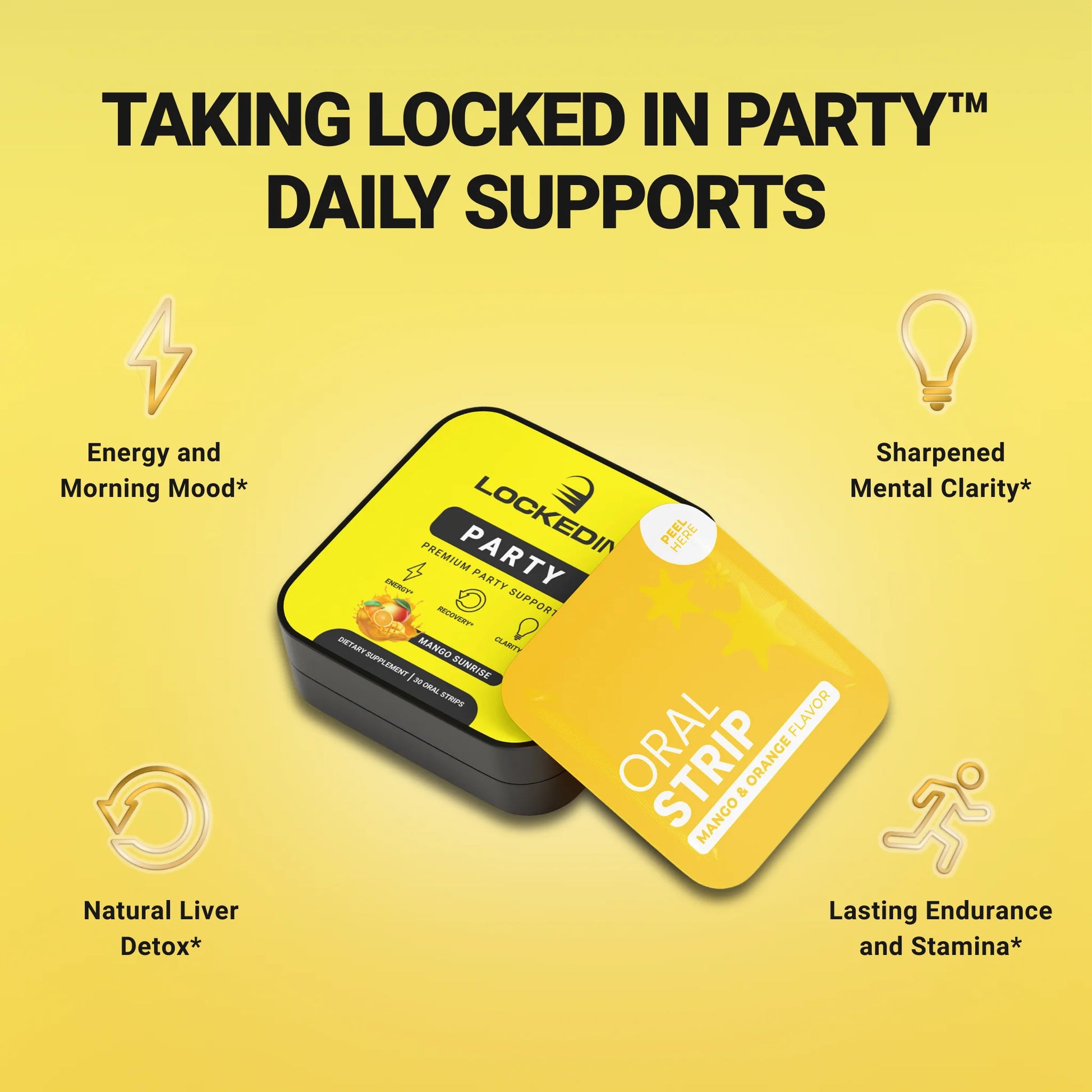 locked in party hangover supplement benefits product photo