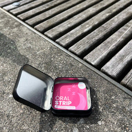 locked in sleep supplement opened up on bench