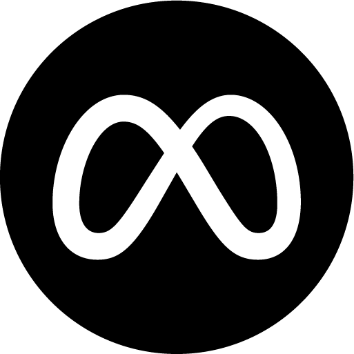 meta icon black background