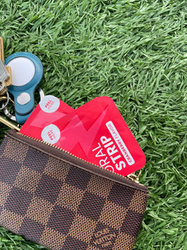 locked in energy strips inside wallet for portable energy support