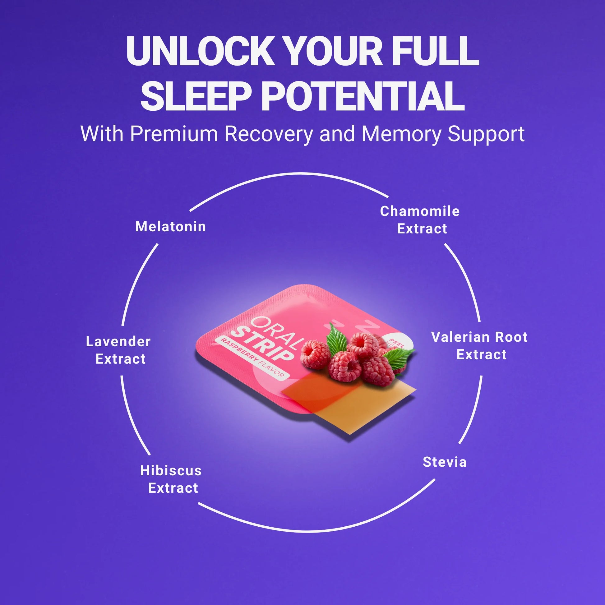 locked in sleep premium sleep support supplement ingredients product photo