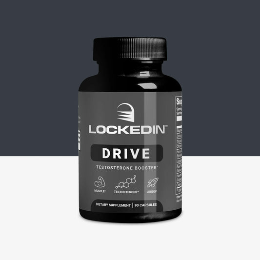 locked in drive testosterone booster supplement main product photo
