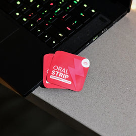 locked in energy supplement on a computer