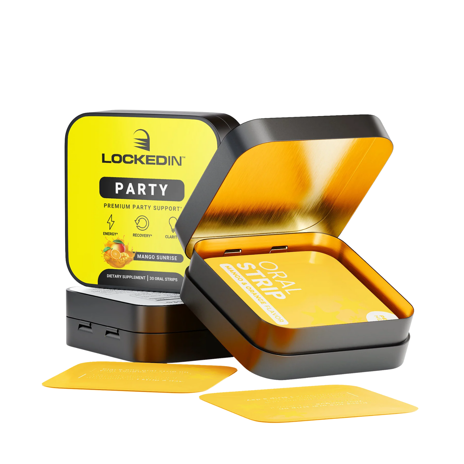 locked in party hangover supplement open tin