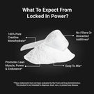 locked in power creatine supplement what to expect product photo